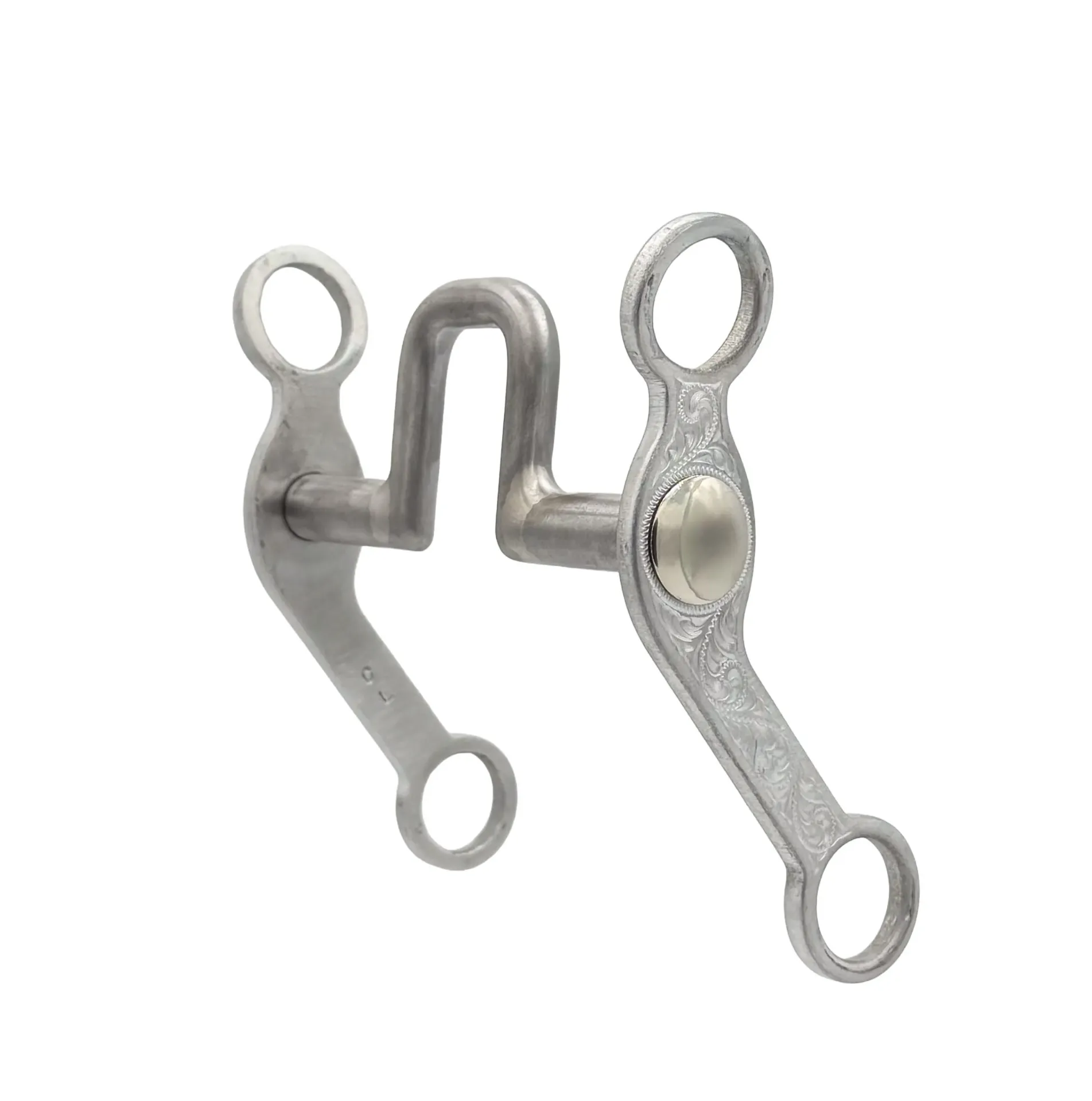 Aluminum Grazer Small Square 5/8" Bar
