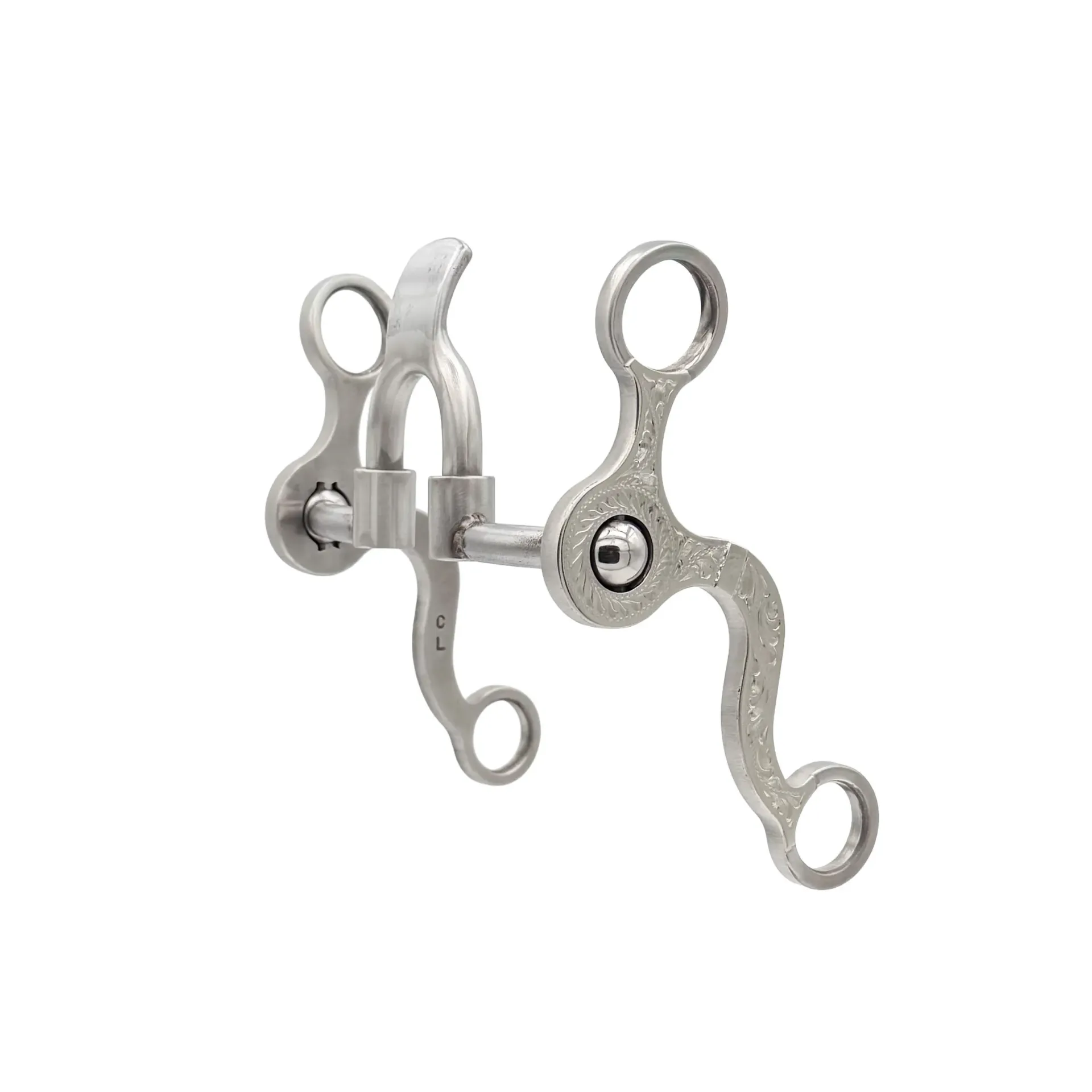 JM Small US Correction w/Spoon 3/8" Curved Bar Swivel