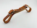 Herman Oak Leather Curb