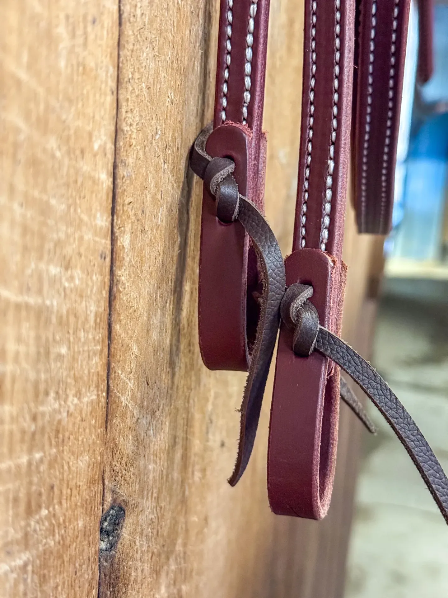 Berlin Latigo Double Stitched Reins